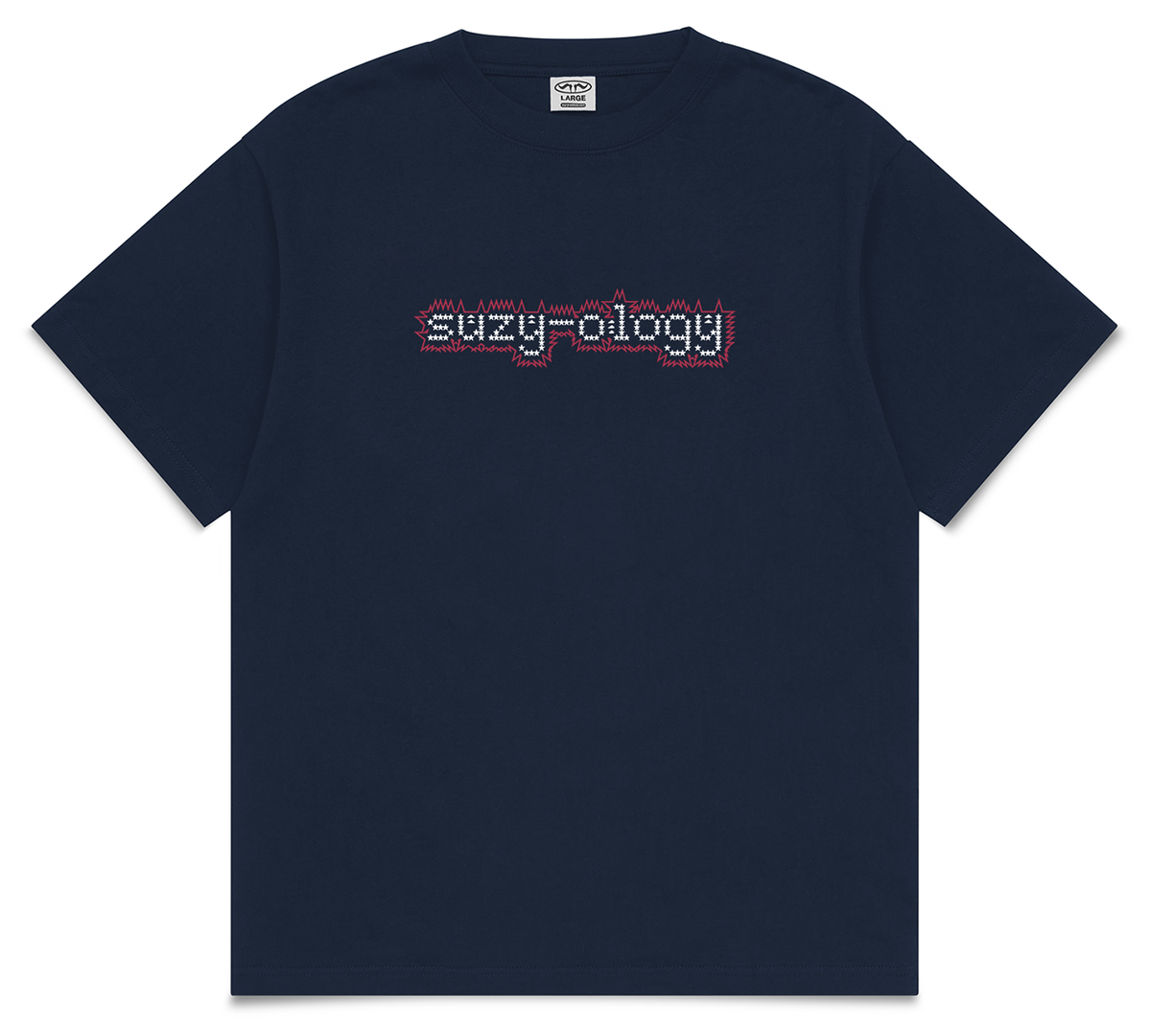 spike t-shirt — navy