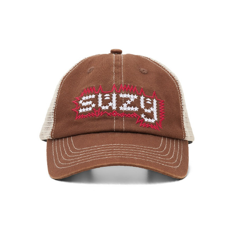 spike hat — brown
